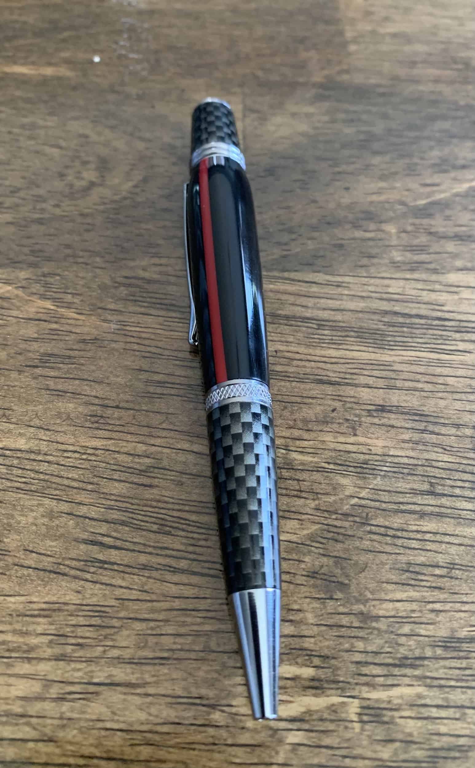 This Thin Red Line Acrylic Wall Street II Twist Pen is made with love by Blackbear Designs! Shop more unique gift ideas today with Spots Initiatives, the best way to support creators.