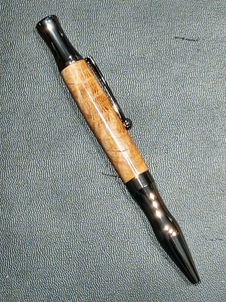 This Princeton Twist Pen in Cross Cut Oak is made with love by Blackbear Designs! Shop more unique gift ideas today with Spots Initiatives, the best way to support creators.