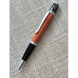 This Bubinga hardwood Gatsby twist pen is made with love by Blackbear Designs! Shop more unique gift ideas today with Spots Initiatives, the best way to support creators.